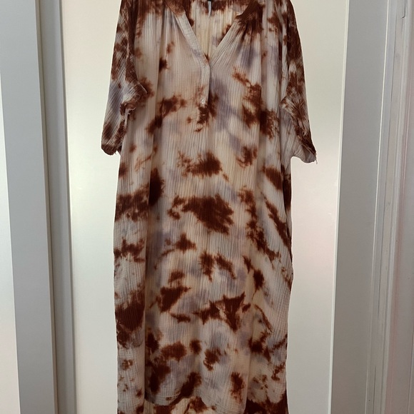 YFB Young Fabulous & Broke Baja Kaftan in Thistle Cosmic Wash M/L - Picture 4 of 8